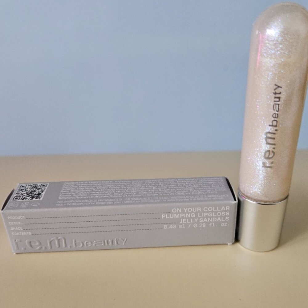 R.E.M. Beauty REM On Your Collar Plumping Lip Gloss Jelly Sandals